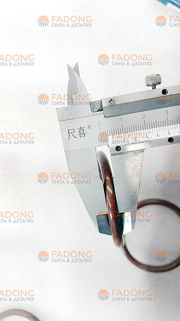 Кольцо уплотнительное перелива между ГБЦ 90037610018